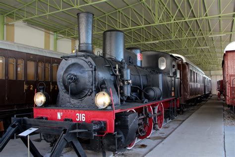 Locomotiva A Vapore N 316 FSE Museo Ferroviario Della Puglia