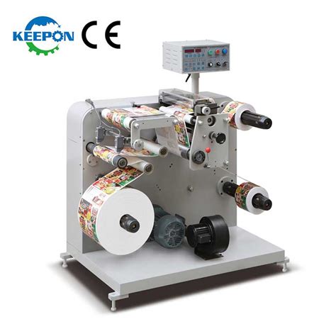 Label Slitter Rewinder Label Rewinding Machine Sticker Slitting Machine