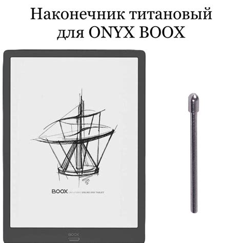 Титановый наконечник для ONYX BOOX MAX 3 - купить с доставкой по ...