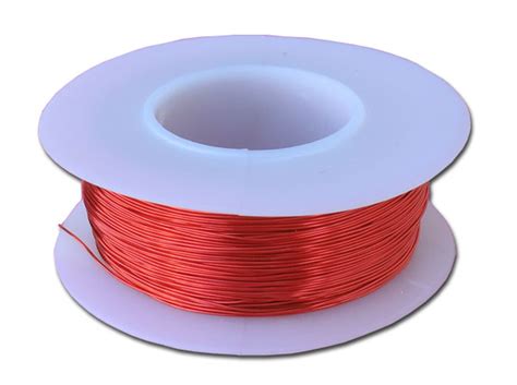 Enameled copper wire (Magnet Wire), 27 AWG, 200 Feet - ScienceKitStore.com