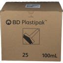 BD Plastipak Wund Und Blasenspritzen 100 Ml Katheteransatz 25 St