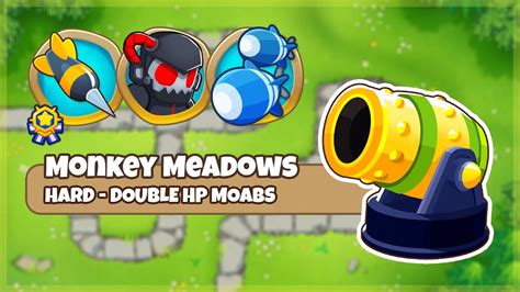 Monkey Meadows Hard Double Hp Moabs Guide Strategy Btd Youtube