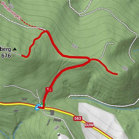 Sankt Oswald bei Plankenwarth Jägerberg BERGFEX Wanderung Tour