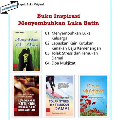 Jual Buku Inspirasi Menyembuhkan Luka Batin Shopee Indonesia