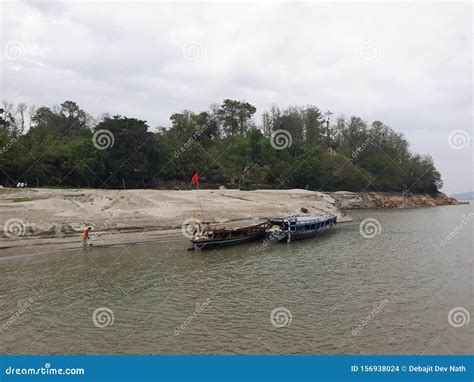 Brahmaputra river editorial stock image. Image of brahmaputra - 156938024