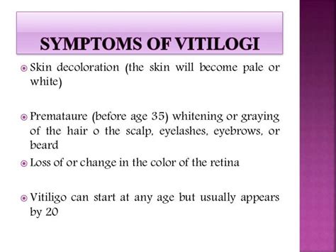 Vitiligo : causes, symptoms, diagnosis and treatment