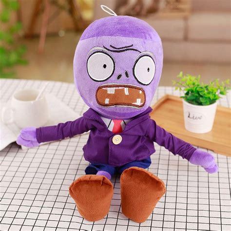 Best Plants Vs Zombies Plush Toy Stuffed Purple Zombie 50CM/20Inch Tall ...