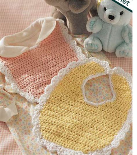 Baby Bib Joann Jo Ann Crochet Baby Bibs Crochet Baby Patterns