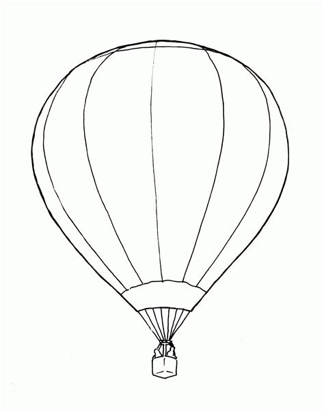 Coloriage Montgolfière à imprimer sur ColoriageEnfant