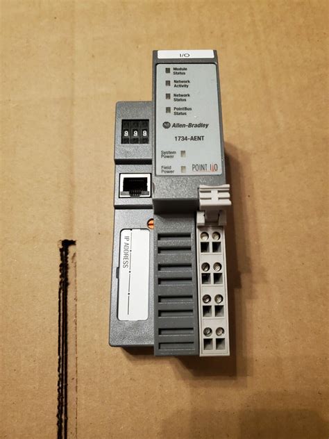 Aent Allen Bradley Point I O Ethernet Ip Adapter Ser A Ebay