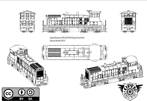 OpenRailway EMD SW1500 1:32 Locomotive by DanielNoree | Download free ...