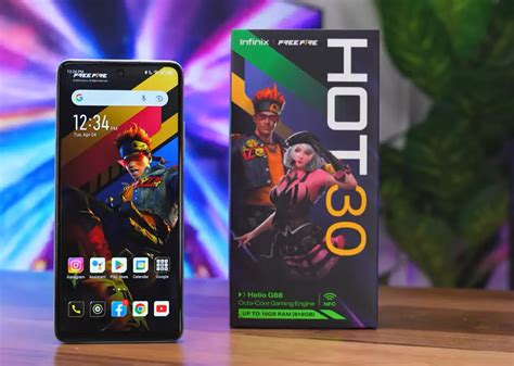 Infinix Hot 30 Kolaborasi Infinix Dan Free Fire Unbox Id