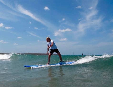 Surfing in Tamarindo, Costa Rica