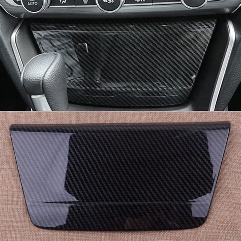 Aliexpress Buy Citall New Black Carbon Fiber Texture Car Console