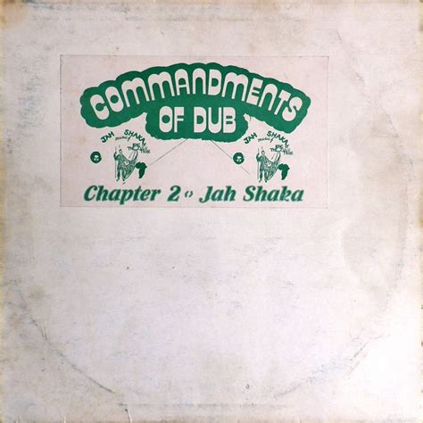 Jah Shaka Commandments Of Dub Chapter 2 1984 Vinyl Discogs