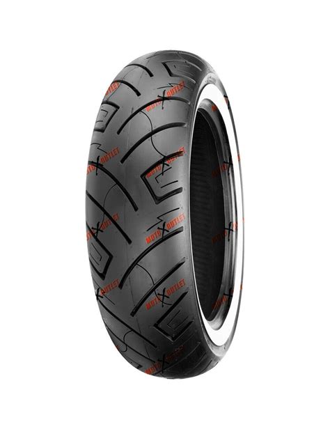 Shinko 777 150 80B16 Tire White Wall Rear WW Motorcycle 150 80 16 87