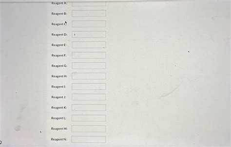 Identify the reagents necessary to accomplish each of | Chegg.com