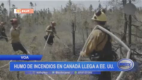 Humo De Incendios En Canadá Impacto En La Calidad Del Aire En Estados