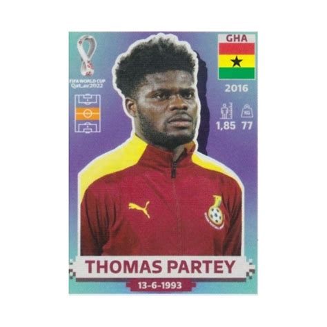 Offer Soccer Cards Thomas Partey Ghana Panini World Cup 2022 Qatar