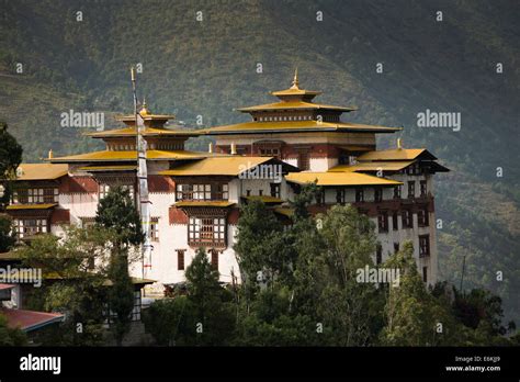 Bhutan Trashigang Architecture Traditional Hi Res Stock Photography And