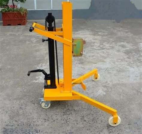 Shreeji Enterprise Lifter SS Drum Stacker Reel Stacker For Material