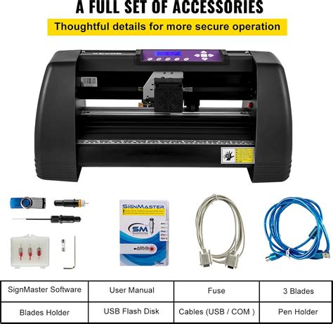 Buy VEVOR Vinyl Cutter 14 In 375 Mm Vinyl Plotter Off Line Cutting