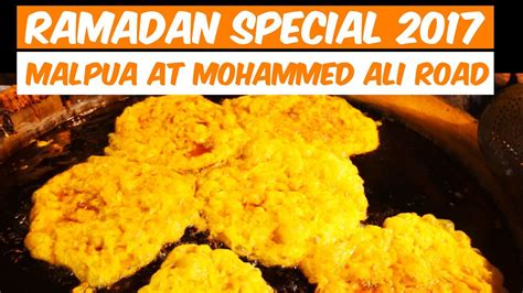 Malpua At Mohammed Ali Road Ramadan Food Indian Street Food Youtube