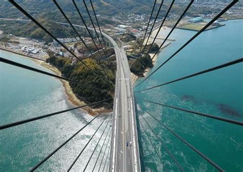 Tatara Bridge Japan Мост Япония