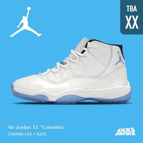 KicksOnFire On Twitter Air Jordan 11 Columbia Hype For This