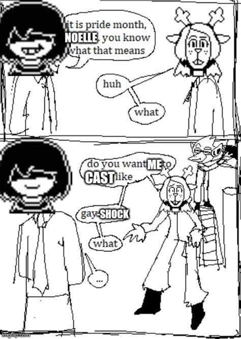 Gay Shock R Deltarune