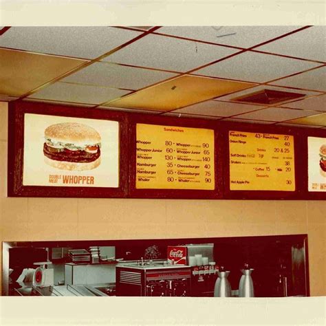 WHOPPER registered as trademark on this day in 1970. Seen here on ...