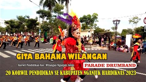 Drumband Gita Bahana Wilangan Korwil Pendidikan Kec Wilangan Parade