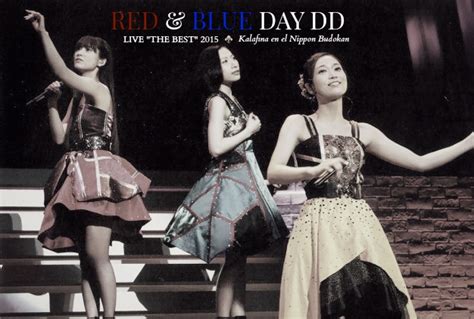 Live The Best 2015 Red Day And Blue Day Dd Kalafina Fansite