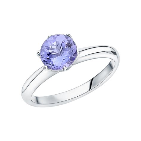 Золотое кольцо с танзанитами природными БРИЛЛИАНТЫ ЯКУТИИ 70432-K5W-01 ...