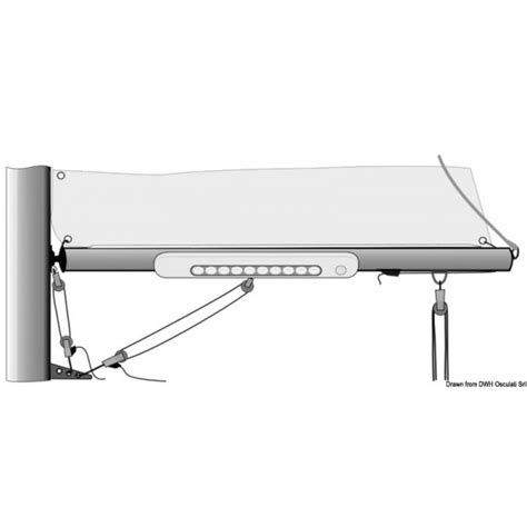 Osculati Plafonnier à LED à poser étanche 310x40x15 mm OSC 13 192 20