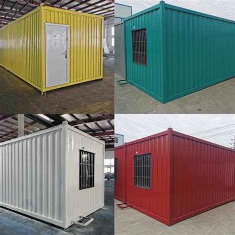 Low Price Light Steel Prefab Container Office Modular Flat Pack Storage