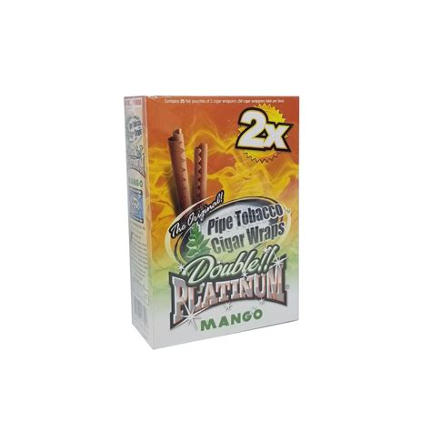 Blunt Wrap Double Platinum Mango Ct Miami K Distribution