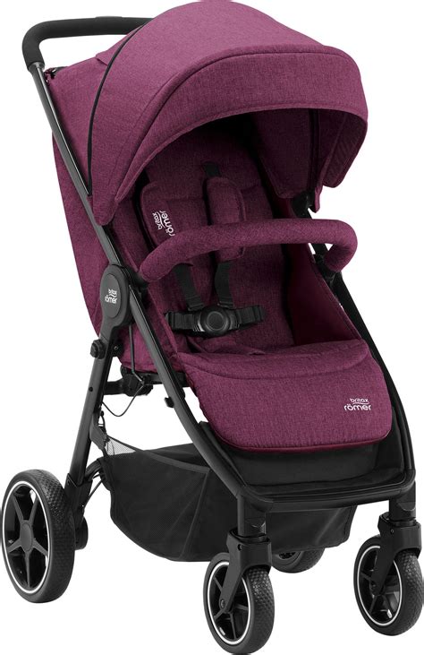 Britax Romer B Agile M Smuk Y W Zek Spacerowy Cherry Wine Ewozki Eu