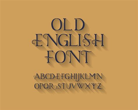 Premium Vector | Serif font design vector