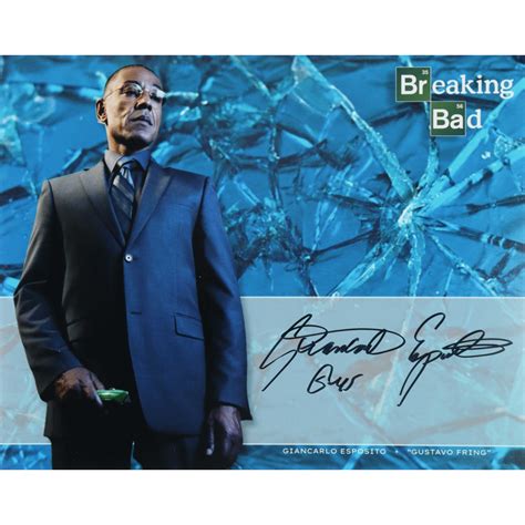 Giancarlo Esposito Signed Breaking Bad 11x14 Photo Inscribed Gus