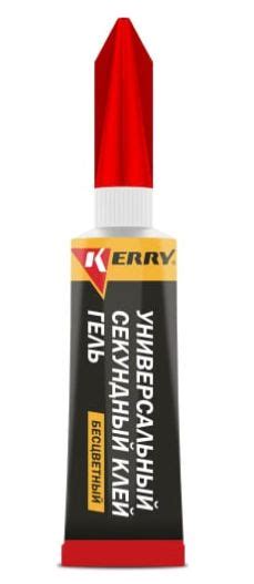 Клей KERRY Универсальный секундный SUPER GLUE GEL | отзывы