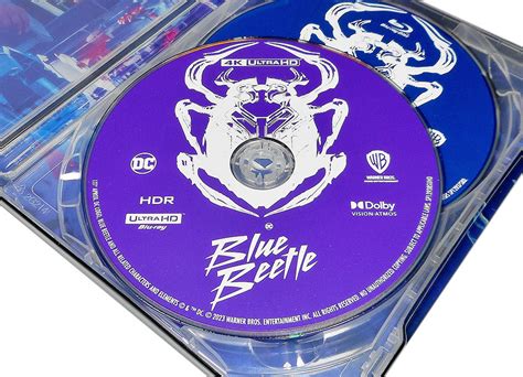 Fotograf As Del Steelbook De Blue Beetle En Uhd K Y Blu Ray