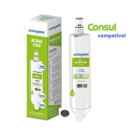 Refil ACQUA CS10 Classe A Para Purificador Consul CPB34 CPB35 CPB36