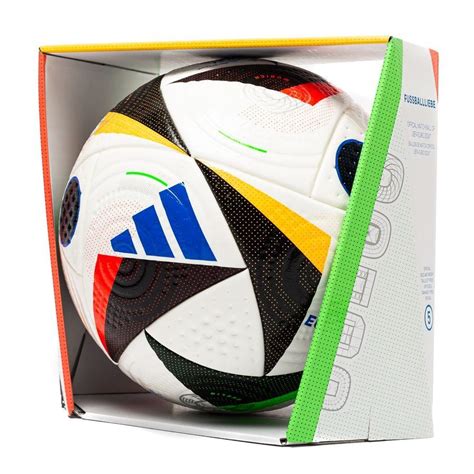 Adidas Fußball Fussballliebe Pro Euro 2024 Matchball Weißschwarzblau