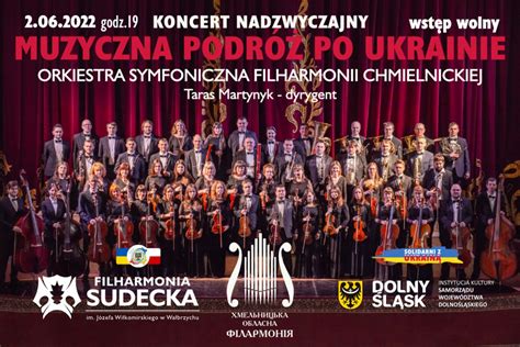 Muzycy Z Ukrainy Zagraj W Filharmonii Sudeckiej W Wa Brzychu