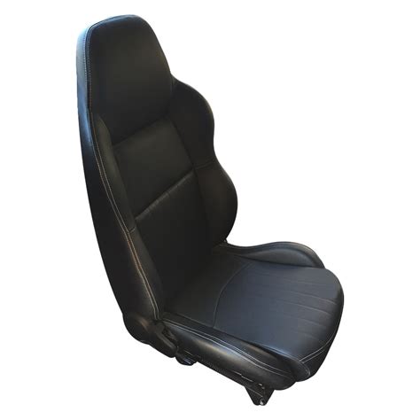 Autotecnica Classic High Back Pu Leather Bucket Seats Car Reclinable For Holden Hx Hz Wb Ute