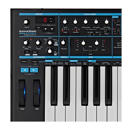 Novation Bass Station Ii Analog Synthesizer At Gear Music