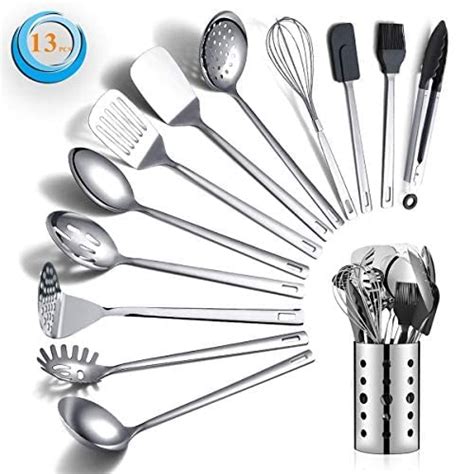 Top 10 Best Stainless Steel Cooking Utensils Reviews And Buying Guide Katynel