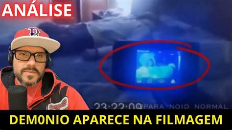 ANÁLISE DEM0NIO FILMADO POR CÂMERA TÉRMICA EM PARALISIA DO SONO YouTube