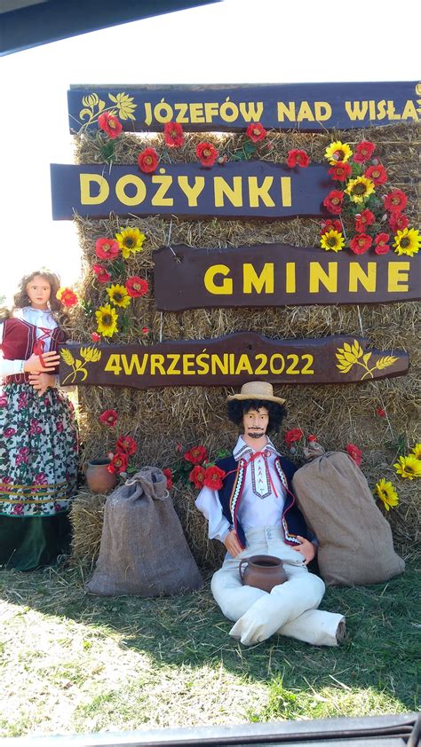 Zaproszenie na Dożynki Gminne Gmina Józefów nad Wisłą